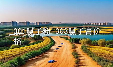 301膩子粉-303膩子膏價格