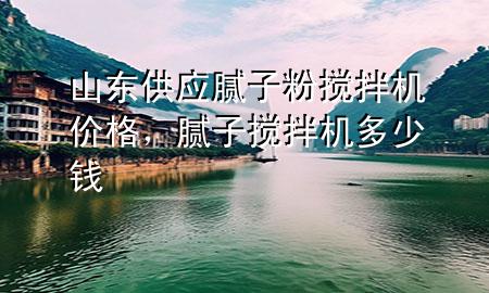 山東供應膩子粉攪拌機價格，膩子攪拌機多少錢