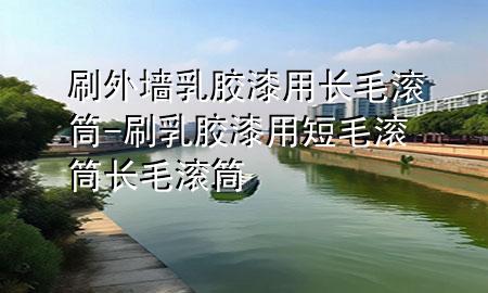 刷外墻乳膠漆用長(zhǎng)毛滾筒-刷乳膠漆用短毛滾筒長(zhǎng)毛滾筒