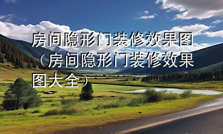 房間隱形門裝修效果圖（房間隱形門裝修效果圖大全）