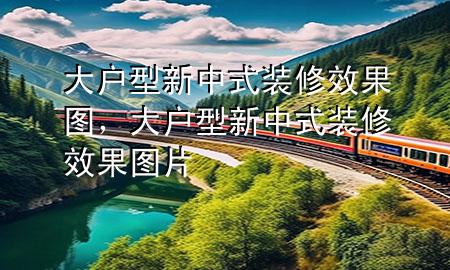 大戶型新中式裝修效果圖，大戶型新中式裝修效果圖片