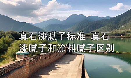 真石漆膩?zhàn)訕?biāo)準(zhǔn)-真石漆膩?zhàn)雍屯苛夏佔(zhàn)訁^(qū)別