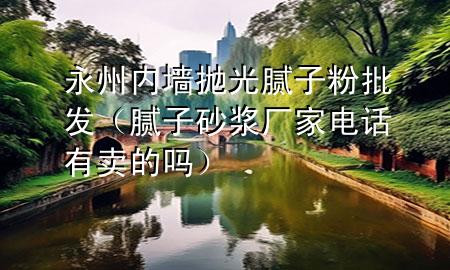 永州內(nèi)墻拋光膩子粉批發(fā)（膩子砂漿廠家電話有賣的嗎）