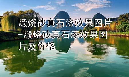 煅燒砂真石漆效果圖片-煅燒砂真石漆效果圖片及價(jià)格