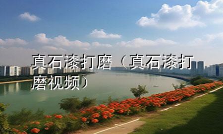 真石漆 打磨（真石漆打磨視頻）