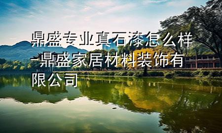 鼎盛專業(yè)真石漆怎么樣-鼎盛家居材料裝飾有限公司