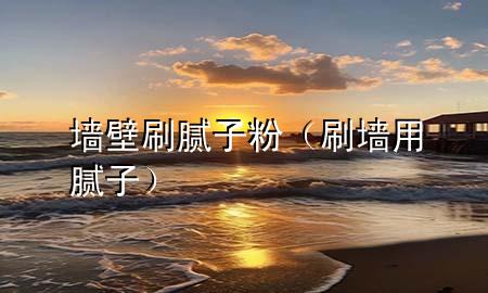 墻壁刷膩子粉（刷墻用膩子）