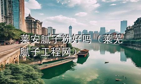 萊安膩?zhàn)臃酆脝幔ㄈR蕪膩?zhàn)庸こ叹W(wǎng)）