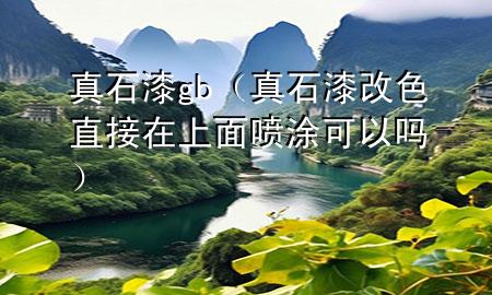 真石漆gb(真石漆改色直接在上面噴涂可以嗎)