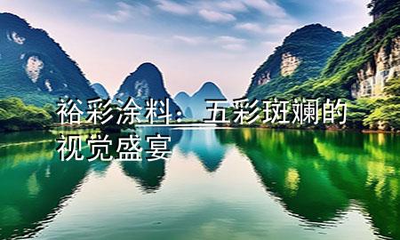裕彩涂料：五彩斑斕的視覺盛宴