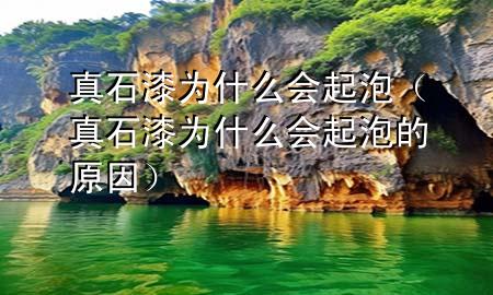 真石漆為什么會起泡(真石漆為什么會起泡的原因)