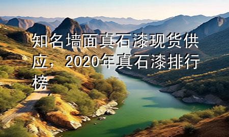 知名墻面真石漆現(xiàn)貨供應(yīng)，2020年真石漆排行榜