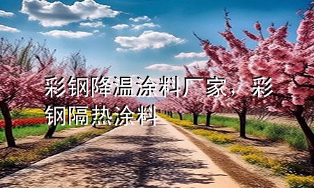 彩鋼降溫涂料廠家，彩鋼隔熱涂料