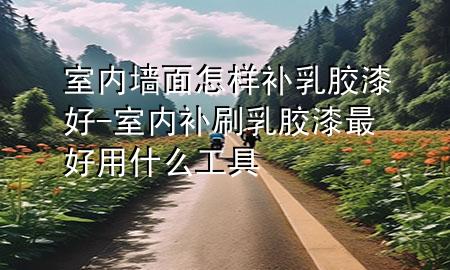 室內(nèi)墻面怎樣補(bǔ)乳膠漆好-室內(nèi)補(bǔ)刷乳膠漆最好用什么工具