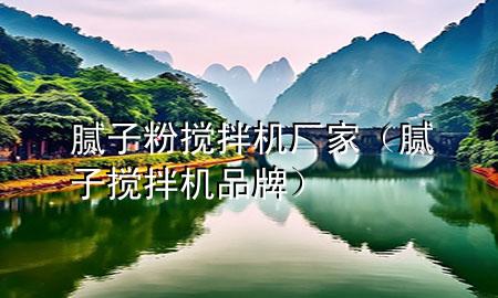 膩?zhàn)臃蹟嚢铏C(jī)廠家(膩?zhàn)訑嚢铏C(jī)品牌)