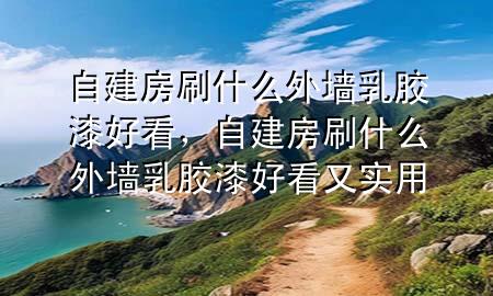 自建房刷什么外墻乳膠漆好看，自建房刷什么外墻乳膠漆好看又實用
