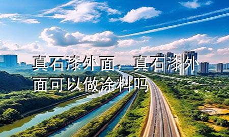 真石漆外面，真石漆外面可以做涂料嗎