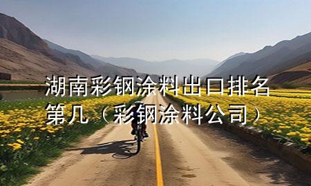 湖南彩鋼涂料出口排名第幾（彩鋼涂料公司）