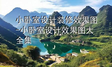 小臥室設(shè)計(jì)裝修效果圖-小臥室設(shè)計(jì)效果圖大全集