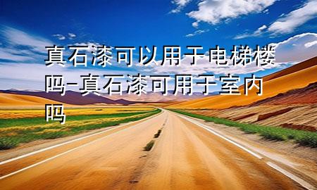 真石漆可以用于電梯樓嗎-真石漆可用于室內(nèi)嗎