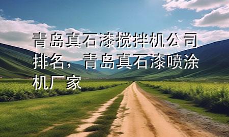 青島真石漆攪拌機(jī)公司排名，青島真石漆噴涂機(jī)廠家