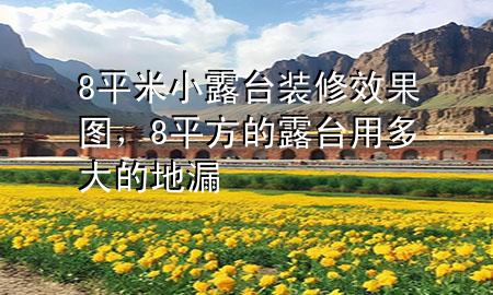 8平米小露臺(tái)裝修效果圖，8平方的露臺(tái)用多大的地漏