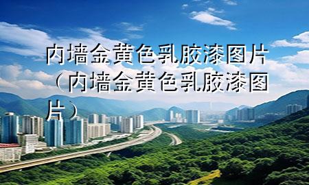 內(nèi)墻金黃色乳膠漆圖片（內(nèi)墻金黃色乳膠漆圖片）