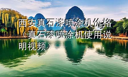 西安真石漆噴涂機價格（真石漆噴涂機使用說明視頻）
