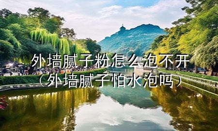 外墻膩子粉怎么泡不開(外墻膩子怕水泡嗎)
