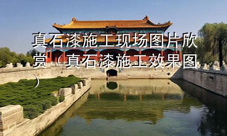 真石漆施工現(xiàn)場圖片欣賞(真石漆施工效果圖)