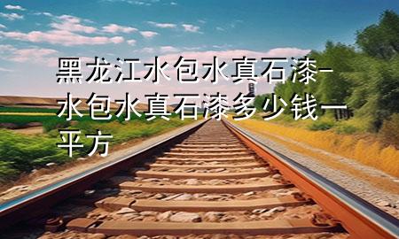 黑龍江水包水真石漆-水包水真石漆多少錢一平方