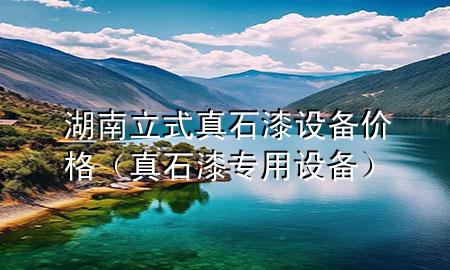 湖南立式真石漆設(shè)備價格（真石漆專用設(shè)備）